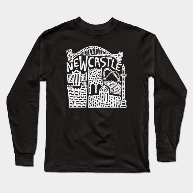 Geordie Long Sleeve T-Shirt by TerraceTees